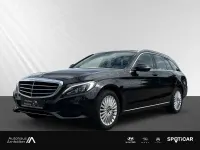 Gebraucht Mercedes C180 Exclusive 156 PS (114 kW) 2017 Obsidianschwarz  metalliclack Kombi
