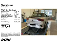 Gebraucht VW T-Roc R-line 150 PS (110 kW) 2022 Ivory silver metallic SUV