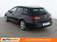 Usata Seat Leon FR 125 CV (91 kW) 2016 Nero Station wagon