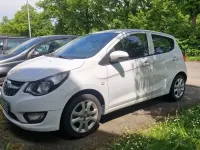 Używany Opel Karl 75 KM (55 kW) 2015 Biały Hatchback