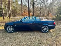 Gebraucht BMW 330 Cabriolet Sport Line 231 PS (169 kW) 2003 Blau Cabrio