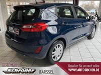 Gebraucht Ford Fiesta Trend 101 PS (74 kW) 2018 Blau Kleinwagen