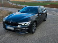 Gebraucht BMW 520 Sport Line 190 PS (139 kW) 2018 Grau Kombi