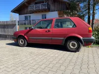 Gebraucht VW Golf III 69 PS (50 kW) 1991 Rot Kleinwagen
