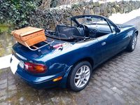 Gebraucht Mazda MX5 90 PS (66 kW) 1996 Blau Cabrio