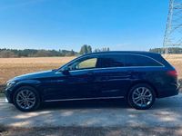 Gebraucht Mercedes C250 204 PS (150 kW) 2018 Blau Kombi
