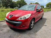Gebraucht Peugeot 206+ 2009 Rot Kleinwagen