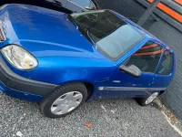 Gebraucht Citroën Saxo 60 PS (44 kW) 2002 Blau Kleinwagen