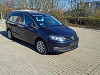 Gebraucht VW Sharan 150 PS (110 kW) 2016 Blau Van / Kleinbus