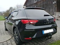 Usata Seat Leon 110 CV (80 kW) 2015 Nero Berlina