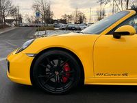 Gebraucht Porsche 911 Carrera 420 PS (308 kW) 2016 Gelb Cabrio