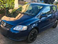 Gebraucht VW Fox 60 PS (44 kW) 2007 Blau Kleinwagen