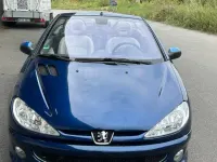 Gebraucht Peugeot 206 CC 109 PS (80 kW) 2004 Blau Cabrio