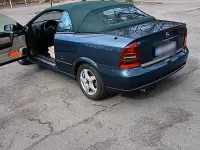 Gebraucht Opel Astra 101 PS (74 kW) 2002 Grün Cabrio