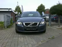 Gebraucht Volvo V50 Kinetic 109 PS (80 kW) 2009 Titanium grey pearl / metallic Kombi