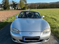 Second-hand Mazda MX5 110 CP (80 kW) 2004 Argintiu Cabrio