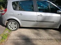 Gebraucht Renault Scénic II 113 PS (83 kW) 2005 Silber Van / Kleinbus