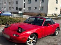 Gebraucht Mazda MX5 116 PS (85 kW) 1991 Rot Cabrio