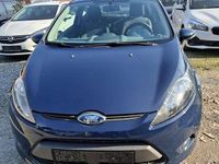 Gebraucht Ford Fiesta Ambiente 60 PS (44 kW) 2009 Blau Kleinwagen