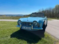 Gebraucht Triumph TR4 100 PS (73 kW) 1962 Blau Cabrio
