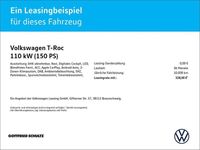 Gebraucht VW T-Roc Goal 150 PS (110 kW) 2025 Schwarz SUV