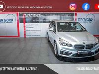 Gebraucht BMW 218 Advantage 136 PS (100 kW) 2016 Glaciersilber metallic Van / Kleinbus