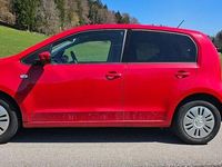 Gebraucht VW up! move up! 60 PS (44 kW) 2015 Rot Kleinwagen