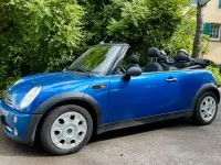 Usado Mini Cooper Cabriolet 90 CV (66 kW) 2006 Azul Descapotable
