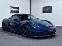 Gebraucht Porsche Boxster Spyder 420 PS (308 kW) 2021 Blau Cabrio