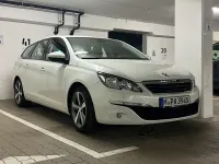 Gebraucht Peugeot 308 SW Access 116 PS (85 kW) 2014 Weiß Kombi