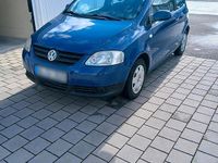 Gebraucht VW Fox 54 PS (39 kW) 2009 Blau Kleinwagen