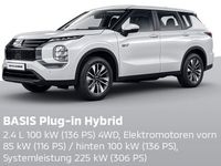 Neu Mitsubishi Outlander P-HEV Basis 306 PS (225 kW) 2025 Weiß SUV