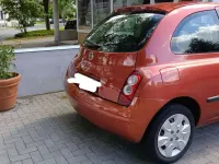 Gebraucht Nissan Micra Visia 65 PS (47 kW) 2008 Orange Kleinwagen