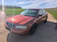 Usata Audi A4 125 CV (91 kW) 1996 Rosso Berlina