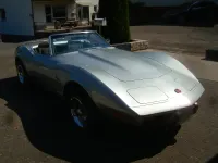 Gebraucht Corvette Stingray 165 PS (121 kW) 1975 Silber Cabrio