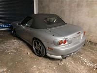 Gebraucht Mazda MX5 110 PS (80 kW) 2000 Silber Cabrio