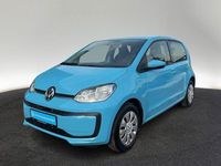 Gebraucht VW up! move up! 60 PS (44 kW) 2019 B2 teal blue Kleinwagen