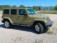 Gebraucht Jeep Wrangler Unlimited Sahara 200 PS (147 kW) 2013 Grün SUV