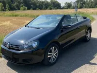Gebraucht VW Golf Cabriolet 122 PS (89 kW) 2012 Schwarz Cabrio