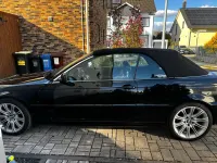 Gebraucht BMW 320 Cabriolet 170 PS (125 kW) 2001 Schwarz Cabrio