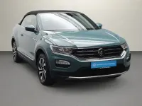 Gebraucht VW T-Roc Cabriolet Active 110 PS (80 kW) 2021 Cactus green Cabrio