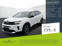 Gebraucht Citroën C5 Aircross PureTech 131 PS (96 kW) 2023 Lack weiss banquise/typ aussenverkleidung spiegel flach standard SUV