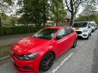 Gebraucht VW Polo Beats 95 PS (69 kW) 2018 Rot Kleinwagen