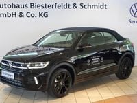 Gebraucht VW T-Roc Cabriolet R-line 150 PS (110 kW) 2024 Schwarz Cabrio