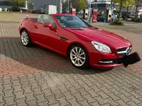 Gebraucht Mercedes SLK200 184 PS (135 kW) 2013 Rot Cabrio