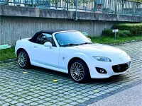Gebraucht Mazda MX5 126 PS (92 kW) 2012 Weiß Cabrio