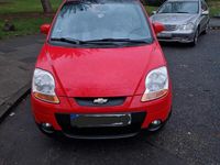Gebraucht Chevrolet Matiz 60 PS (44 kW) 2008 Rot Kleinwagen