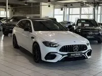 Gebraucht Mercedes C63S AMG Premium Plus 476 PS (350 kW) 2024 Weiß Limousine