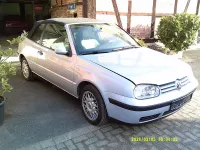 Gebraucht VW Golf 110 PS (80 kW) 2000 Silber Cabrio
