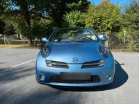 Gebraucht Nissan Micra 88 PS (64 kW) 2005 Blau Cabrio